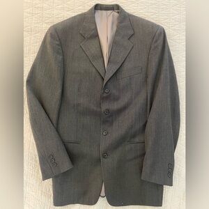 GIVENCHY MONSIEUR Made in USA Vintage 4-Button Wool‎ Jacket Size 40 L
